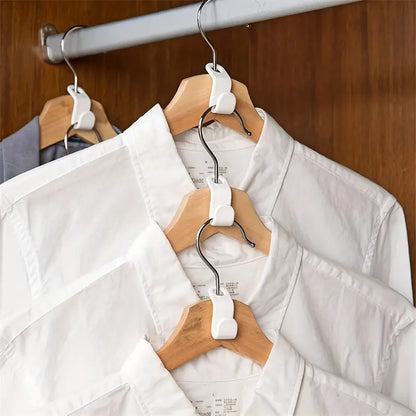 Kleiderbügel Verbindungshaken Platzsparende Lösung / Organizer Kleiderschrank