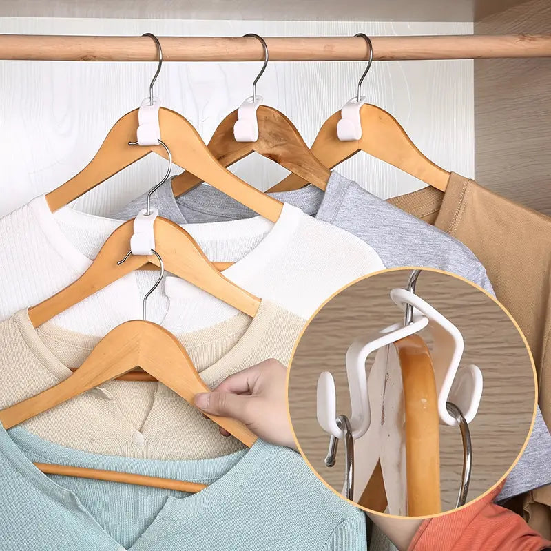 Kleiderbügel Verbindungshaken Platzsparende Lösung / Organizer Kleiderschrank
