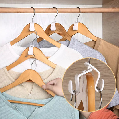 Kleiderbügel Verbindungshaken Platzsparende Lösung / Organizer Kleiderschrank